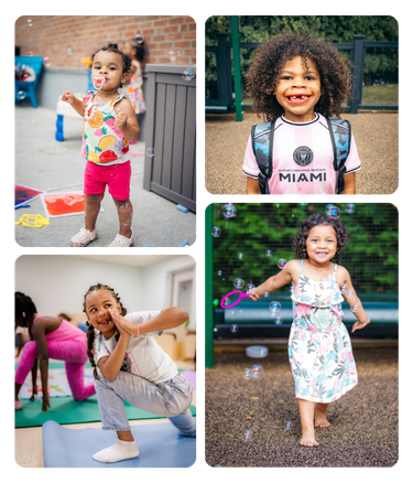 Images of happy children FamilyAid served in 2026